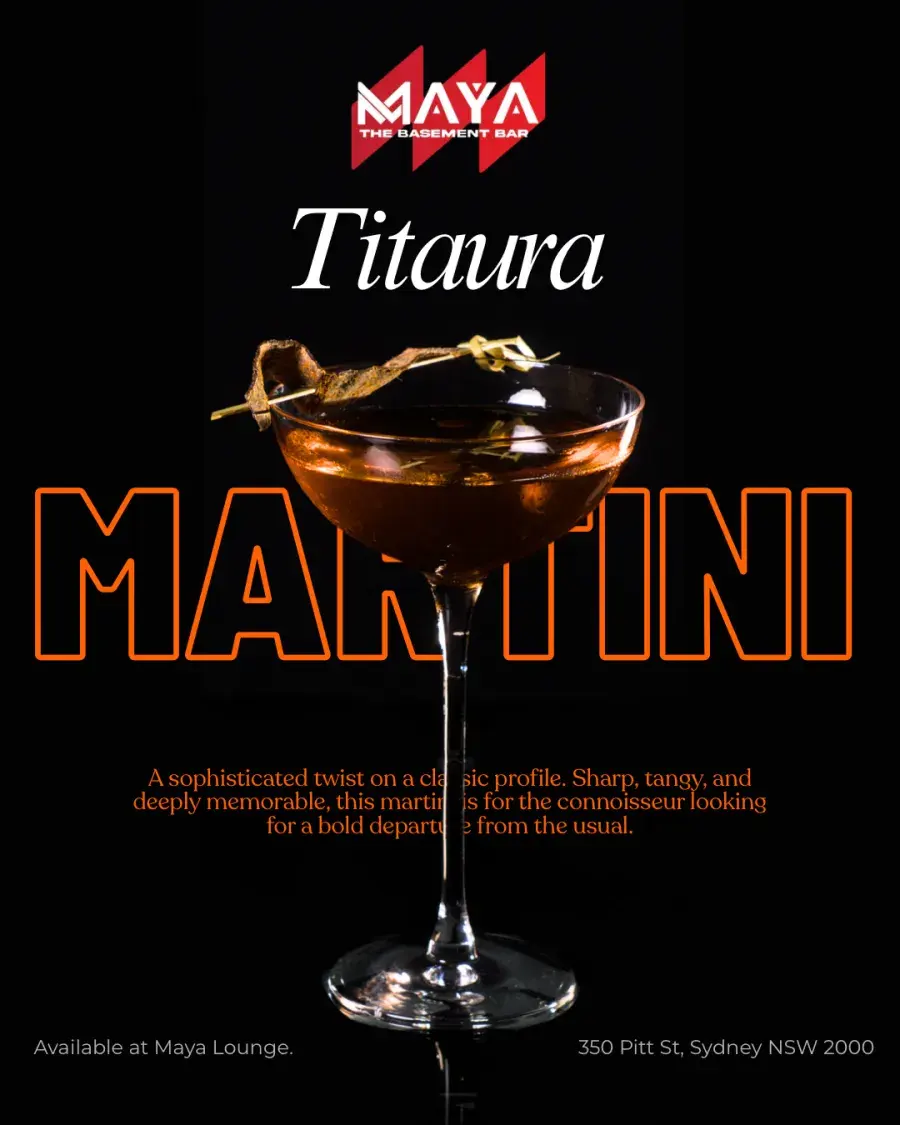 Titaura Martini poster